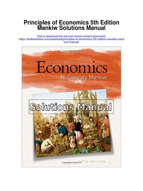 Read Principles Of Microeconomics 5Th Edition Mankiw 