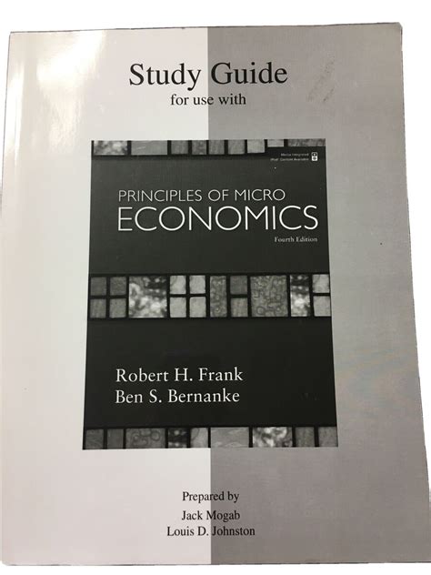 Read Principles Of Microeconomics Bernanke Study Guide 
