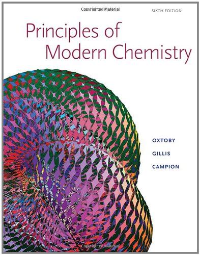 Read Principles Of Modern Chemistry 6Th Edition 