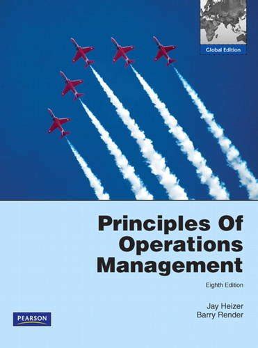 Full Download Principles Of Operations Management 8Th Edition Heizer 