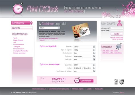 Print O Clock