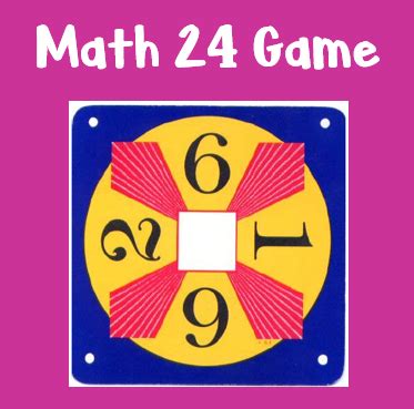 print out math 24 game cards