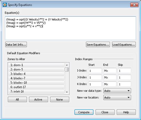 Print Zone Number In Tecplot