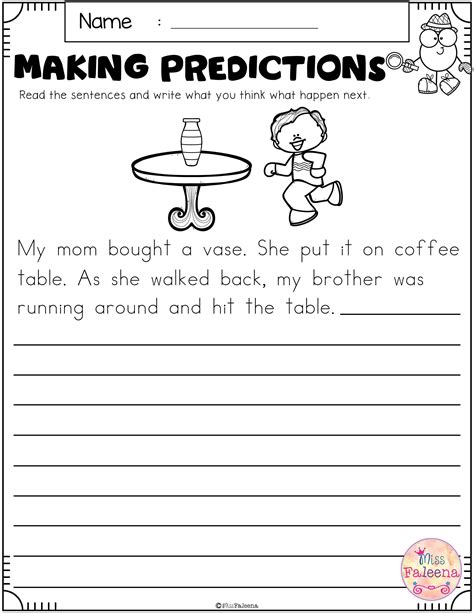 Printable 2nd Grade Making Prediction Workbooks Education Com Prediction Worksheets For 2nd Grade - Prediction Worksheets For 2nd Grade