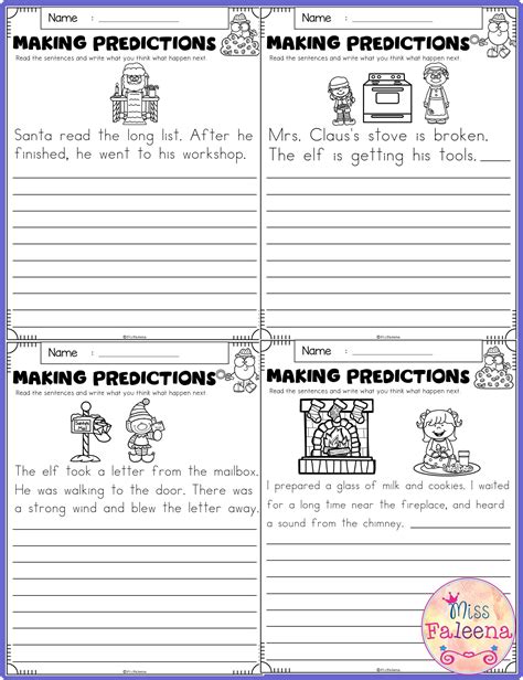 Printable 2nd Grade Making Predictions In Fiction Worksheets Making Predictions Worksheets 2nd Grade - Making Predictions Worksheets 2nd Grade
