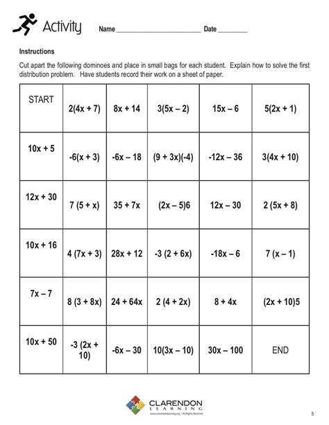 Printable 3rd Grade Distributive Property Of Multiplication Worksheets Distributive Property 3rd Grade Math - Distributive Property 3rd Grade Math