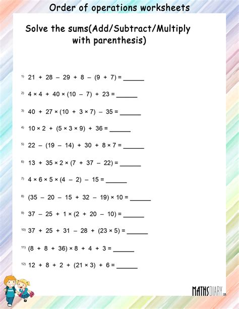 Printable 3rd Grade Mixed Operation Worksheets Education Com Mixed Number Worksheet 3rd Grade - Mixed Number Worksheet 3rd Grade