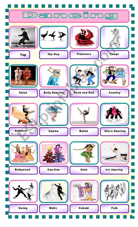 Printable 5th Grade Dance Worksheets Education Com 5th Grade Dance Themes - 5th Grade Dance Themes