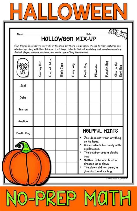 Printable 6th Grade Halloween Worksheets Education Com Halloween Worksheet 6th Grade - Halloween Worksheet 6th Grade