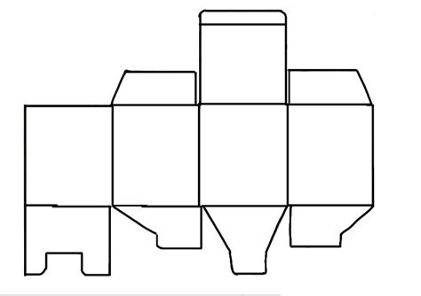 Printable Blind Box Template
