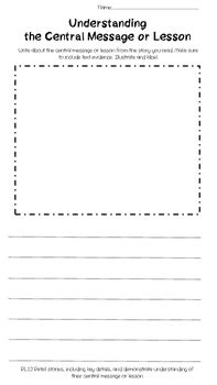 Printable Central Message Worksheets Education Com 4th Grade Central Idea Worksheet - 4th Grade Central Idea Worksheet