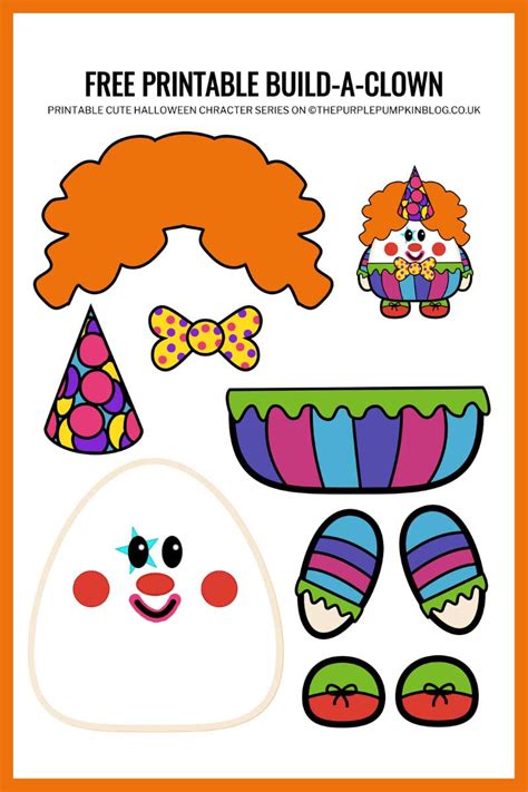 Printable Clown Face Template