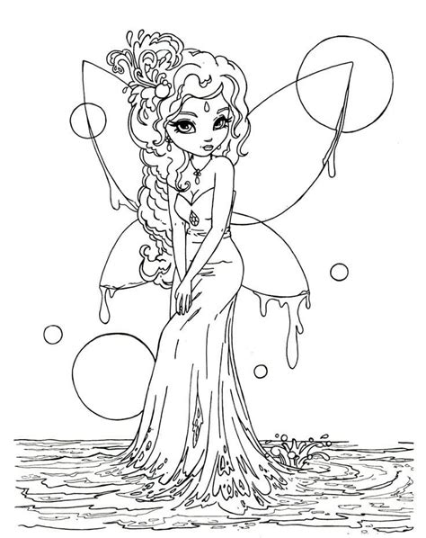Printable Coloring Pages Fantasy