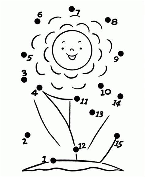 Printable Connect The Dots Coloring Pages For Kids Join The Dots And Colour - Join The Dots And Colour