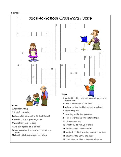 Printable Crossword Puzzles Middle School Printable Crossword Science Crossword Puzzles For Middle School - Science Crossword Puzzles For Middle School
