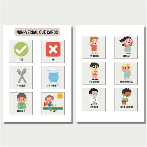 Printable Cue Cards