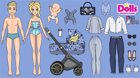 Printable Dress Up Paper Dolls Family Amax Kids Paper Doll Family Printable - Paper Doll Family Printable