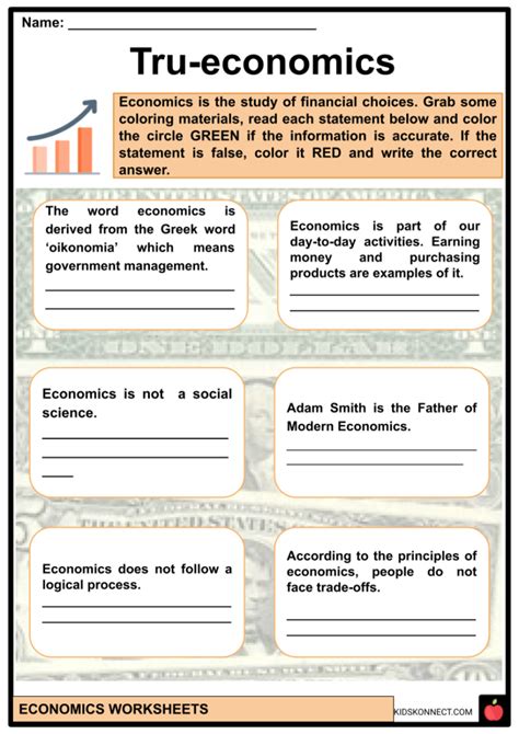 Printable Economic Worksheets Education Com Basic Economics Worksheet - Basic Economics Worksheet