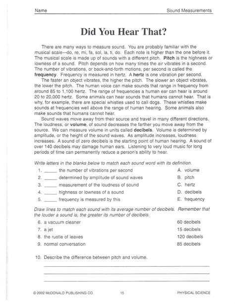 Printable Eighth Grade Science Worksheets And Study Guides Science Worksheets For 8th Graders - Science Worksheets For 8th Graders