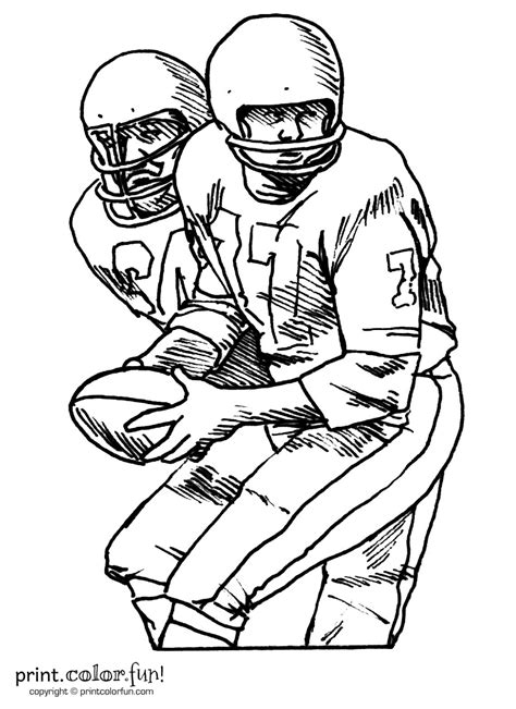 Printable Football Player Coloring Pages Coloringme Com Running Football Player Coloring Pages - Running Football Player Coloring Pages