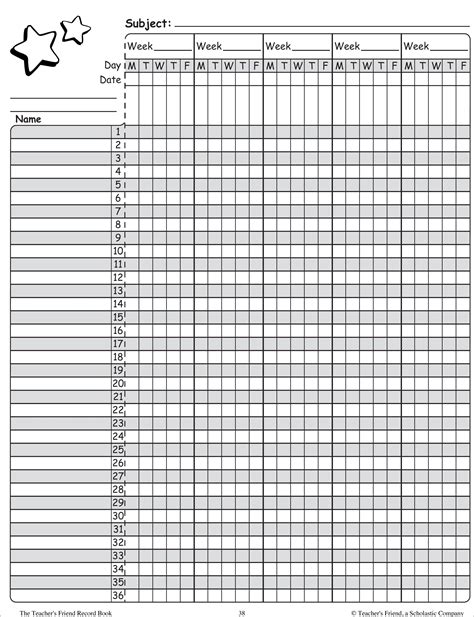 Printable Grade Sheet   Free Printable Teacher Grade Book Sheets Free Download - Printable Grade Sheet