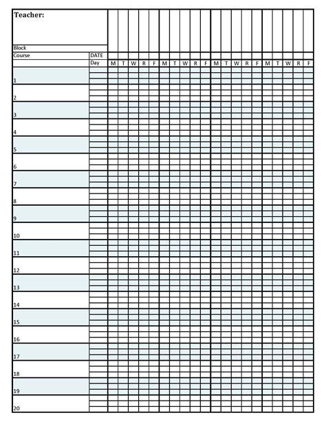 Printable Grading Sheet Template Business Psd Excel Word Printable Grade Sheet - Printable Grade Sheet
