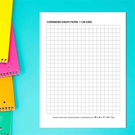 Printable Grid Paper Cm