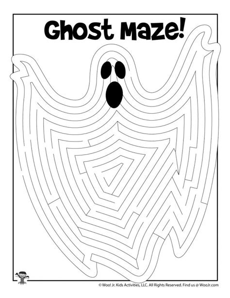 Printable Halloween Mazes For Kids Woo Jr Kids Halloween Maze For Kids - Halloween Maze For Kids