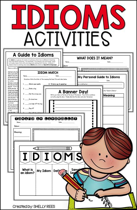 Printable Idiom Worksheets Education Com Idiom Worksheet For Third Grade - Idiom Worksheet For Third Grade