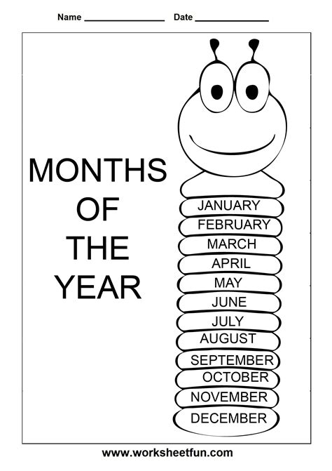 Printable Kindergarten Days Weeks And Months On A Calendar Worksheet For Kindergarten - Calendar Worksheet For Kindergarten