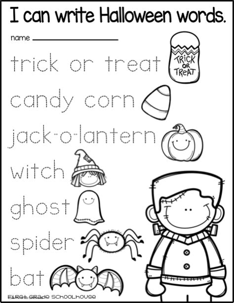 Printable Kindergarten Reading Amp Writing Halloween Worksheets Kindergarten Halloween Worksheet Reading - Kindergarten Halloween Worksheet Reading
