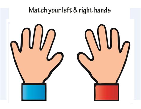 Printable Left And Right Hands For Kids Pinterest Left And Right Hand Template - Left And Right Hand Template