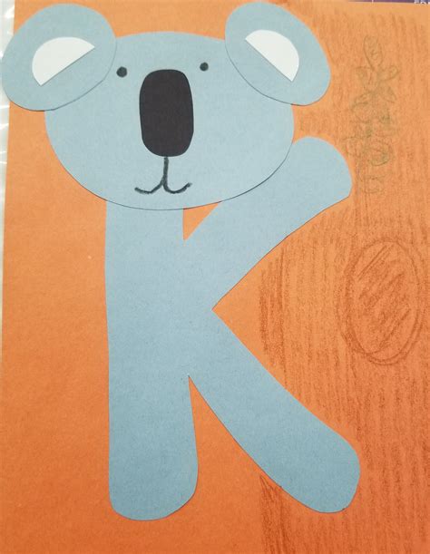 Printable Letter K Craft K Is For Koala Letter K Is For - Letter K Is For