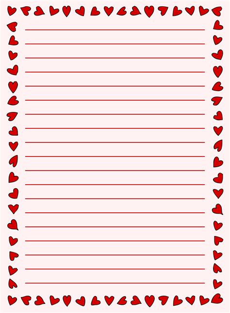 Printable Letter Paper 37 Cute Amp Decorative Writing Letter Writing Paper For Kids - Letter Writing Paper For Kids
