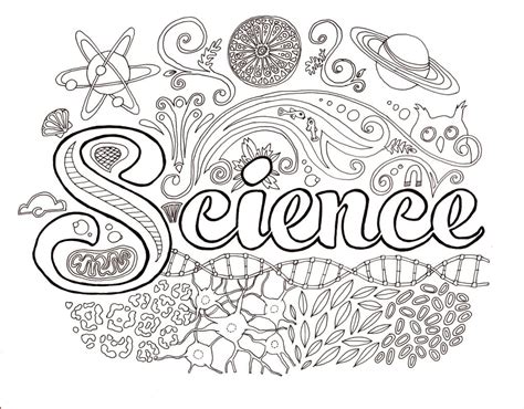 Printable Life Science Coloring Worksheets Education Com Science Coloring Worksheets - Science Coloring Worksheets