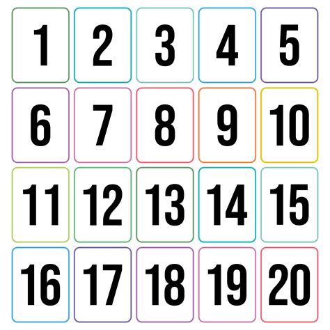 Printable Number Cards 120   Number Flash Cards Primary Teaching Resources Amp Printables - Printable Number Cards 120