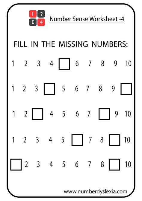 Printable Number Sense Activities For Kindergarten And First Number Sense First Grade - Number Sense First Grade