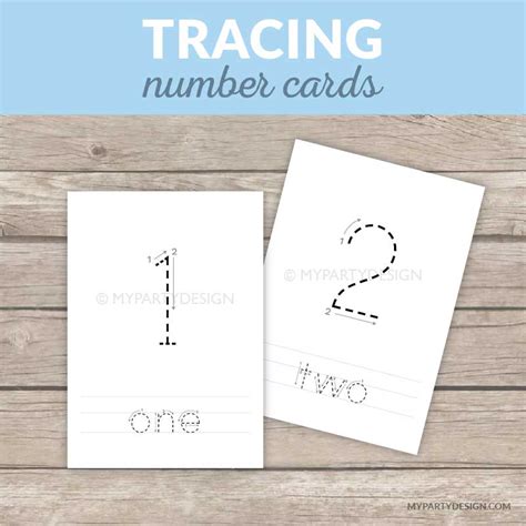 Printable Number Tracing Cards Learning 4 Kids Printable Numbers 09 - Printable Numbers 09