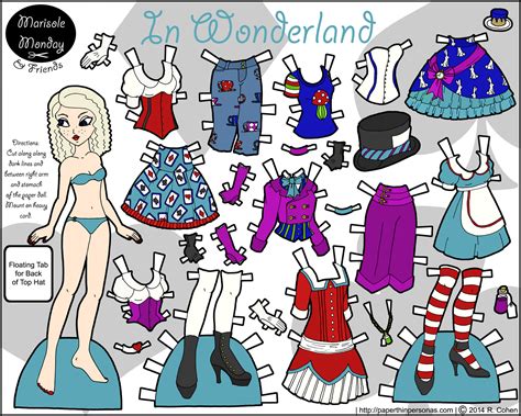 Printable Paper Doll In Full Color Or Black Printable Paper Dolls Black And White - Printable Paper Dolls Black And White