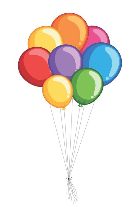 Printable Picture Of Balloons   Printable Balloon Template - Printable Picture Of Balloons