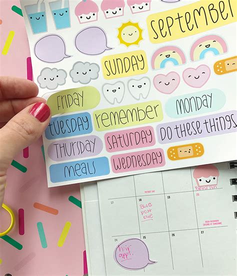 Printable Planner Stickers Using Cricut Print Cut Feature Printable Person Cut Out - Printable Person Cut Out