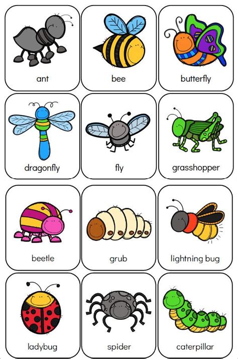 Printable Preschool Bug Activities For Kids Simple Everyday Preschool Bug Worksheets - Preschool Bug Worksheets