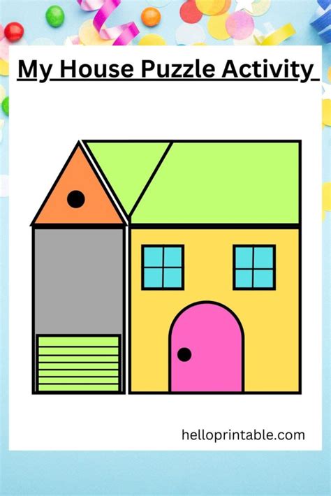 Printable Puzzle Activity For Preschool Helloprintable Com Cut And Paste Puzzles For Kindergarten - Cut And Paste Puzzles For Kindergarten