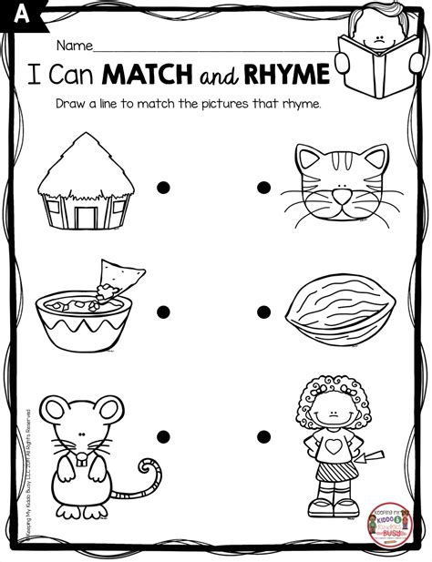 Printable Rhyming Books For Kindergarten   Free Rhyming Games For Kindergarten Printable - Printable Rhyming Books For Kindergarten