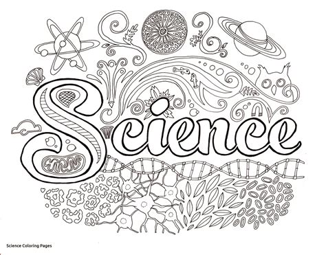 Printable Science Coloring Worksheets Education Com Science Tools Coloring Page - Science Tools Coloring Page