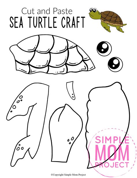 Printable Sea Turtle Template Ocean Crafts Vbs Crafts Turtle Patterns To Trace - Turtle Patterns To Trace