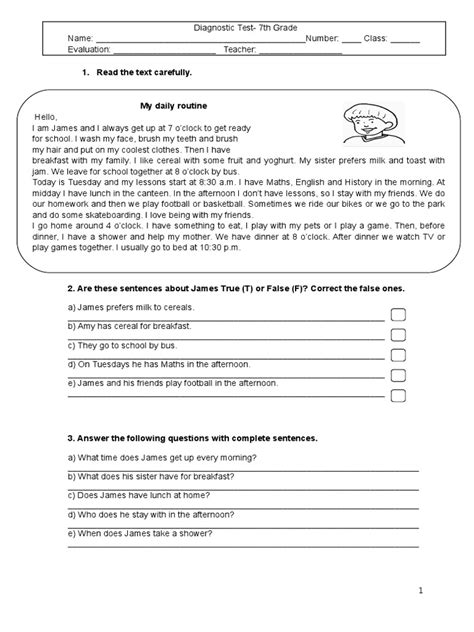 Printable Seventh Grade Grade 7 English Language Arts Seventh Grade Language Arts Worksheets - Seventh Grade Language Arts Worksheets