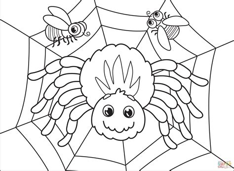 Printable Spider Coloring Pages 30 Sheets Easy Peasy Printable Picture Of A Spider - Printable Picture Of A Spider