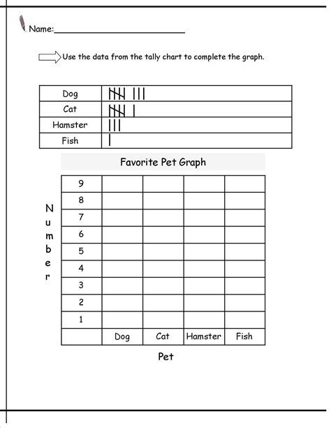 Printable Tally Chart Or Frequency Chart Worksheets For Tally Chart Worksheet - Tally Chart Worksheet