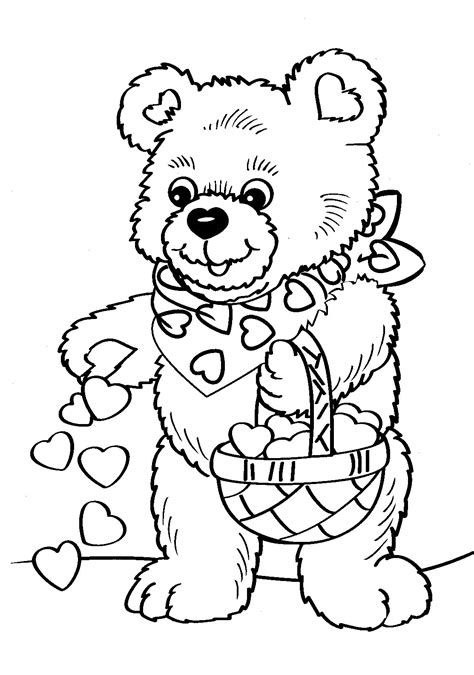 Printable Valentine Coloring Book Pictures Mrs Karleu0027s My Color Book Printable - My Color Book Printable